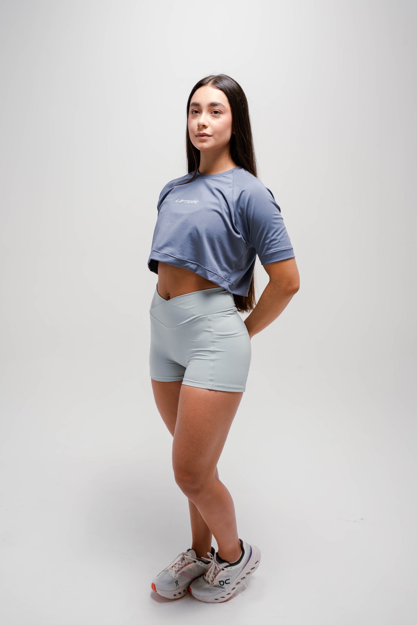 CROP TOP SHIFT COBALTO