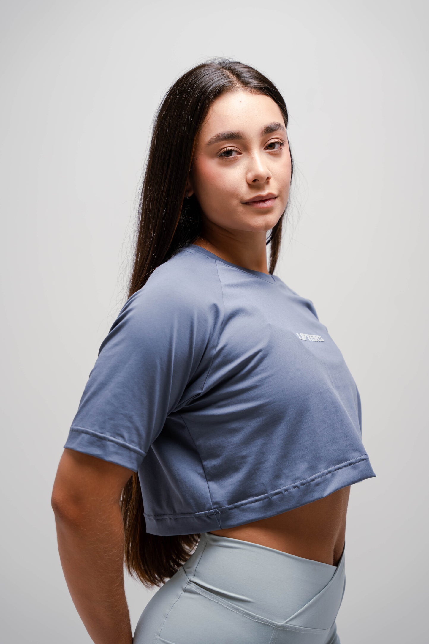 CROP TOP SHIFT COBALTO