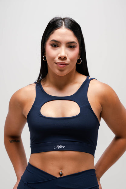 TOP RISE AZUL