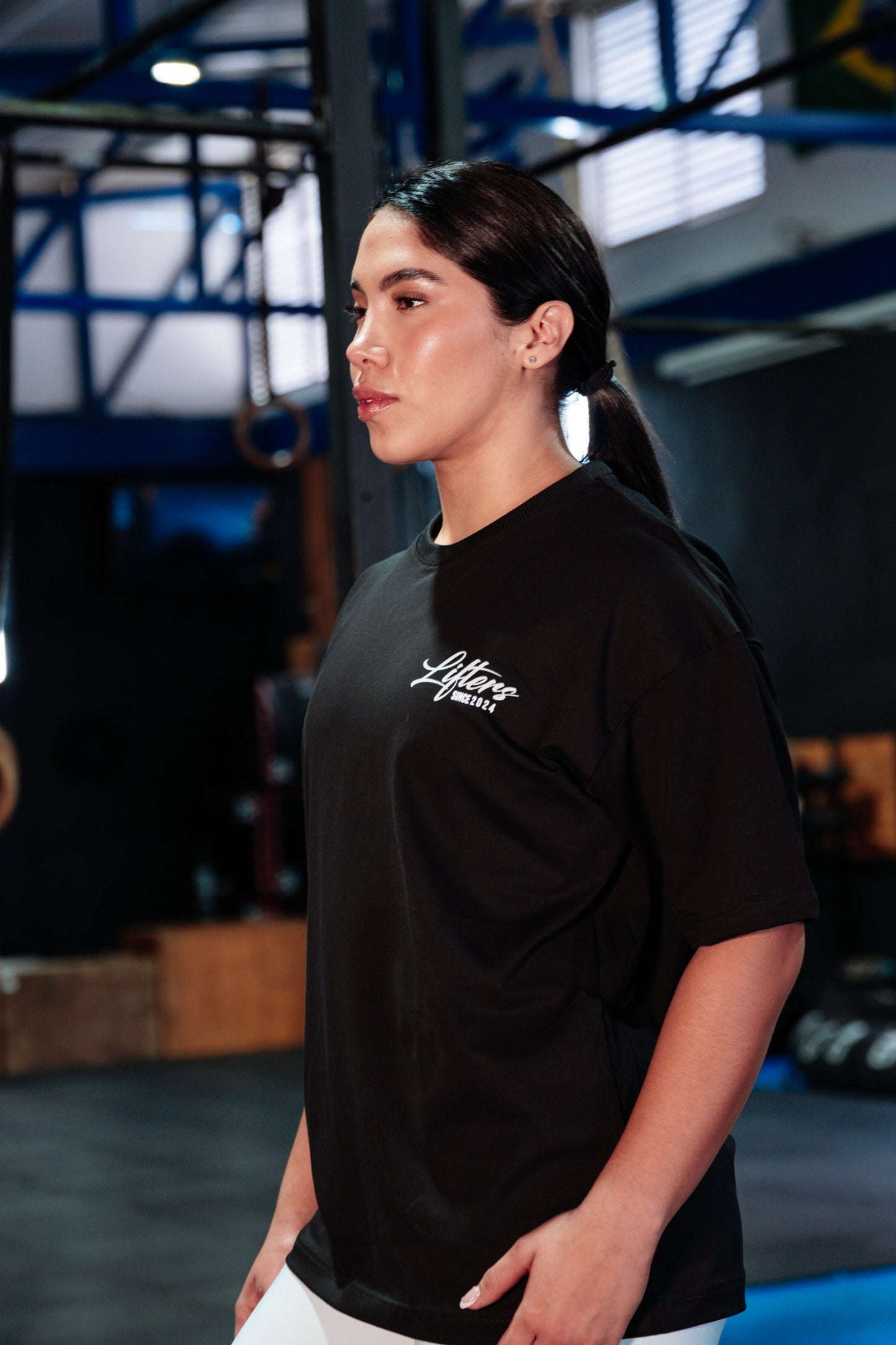 CAMISETA TRAINING NEGRA - VERDE MENTA