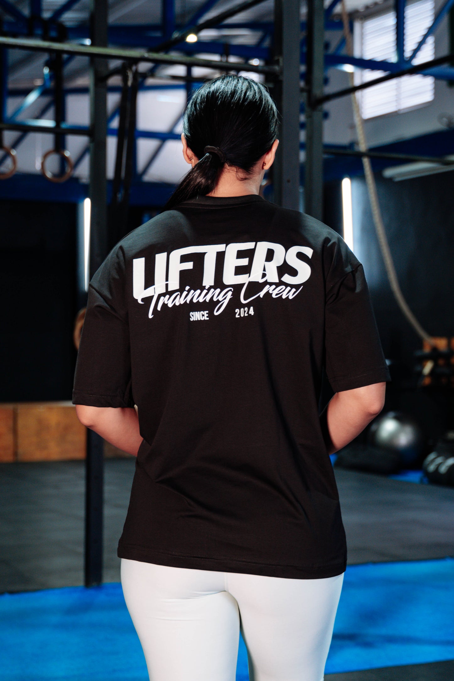 CAMISETA TRAINING NEGRA - VERDE MENTA