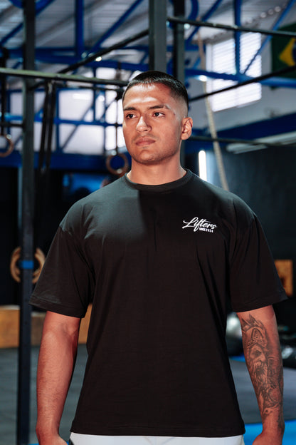 CAMISETA TRAINING NEGRA - VERDE MENTA