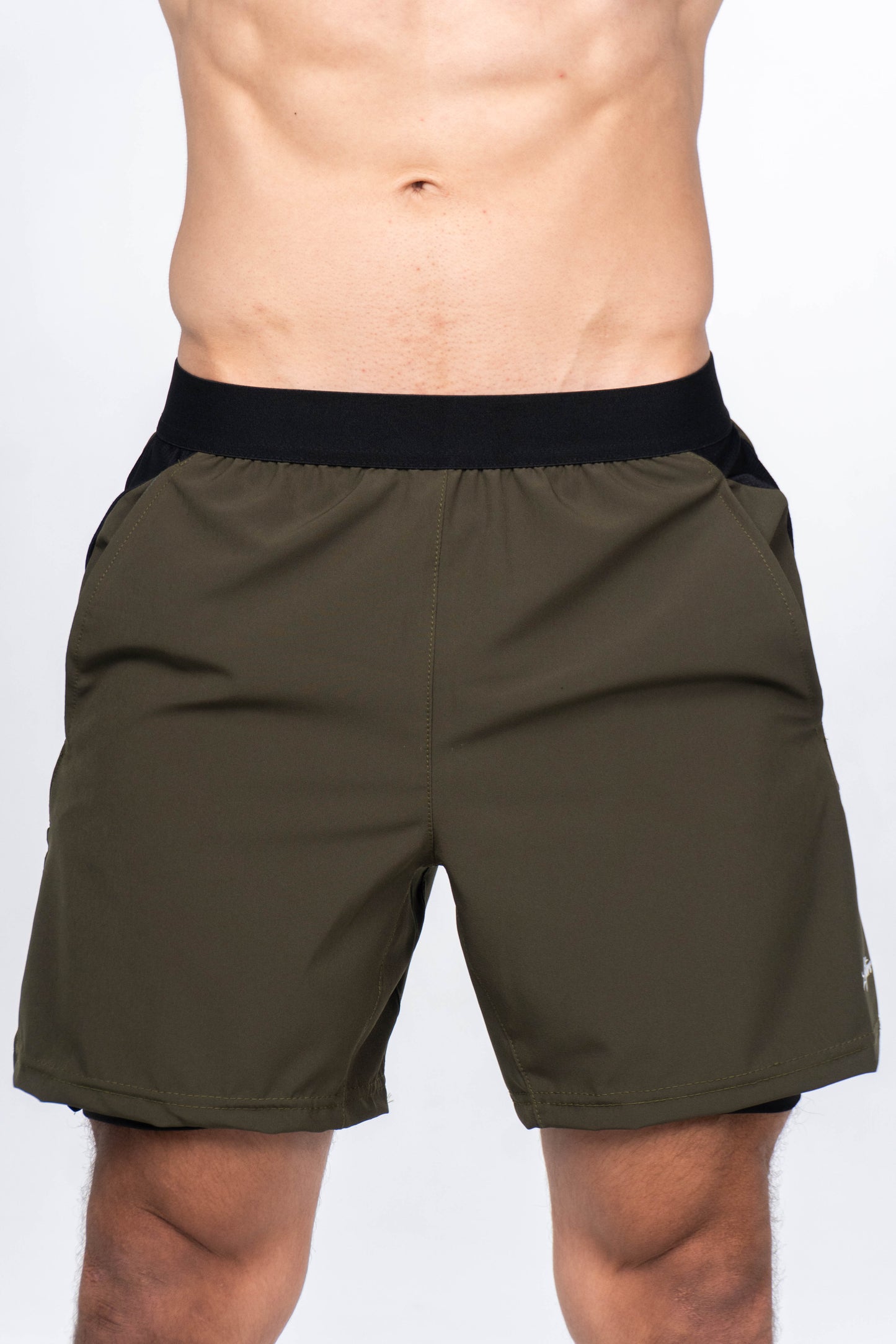 PANTALONETA TRAINING VERDE MILITAR