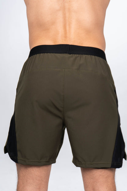 PANTALONETA TRAINING VERDE MILITAR