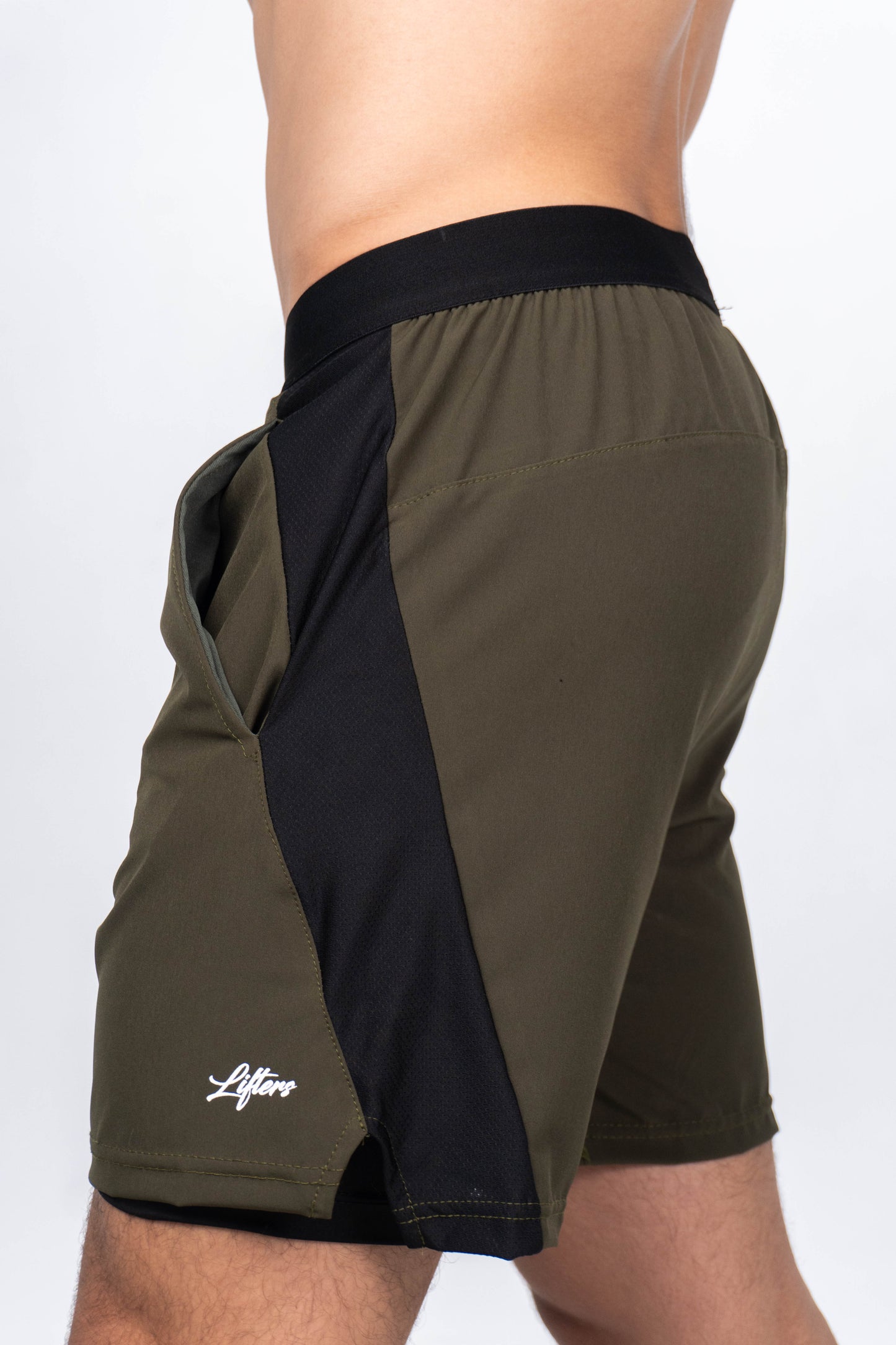 PANTALONETA TRAINING VERDE MILITAR