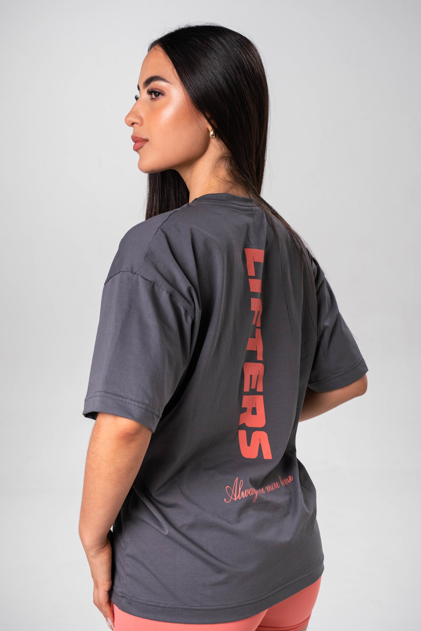 CAMISETA TRY AGAIN GRIS