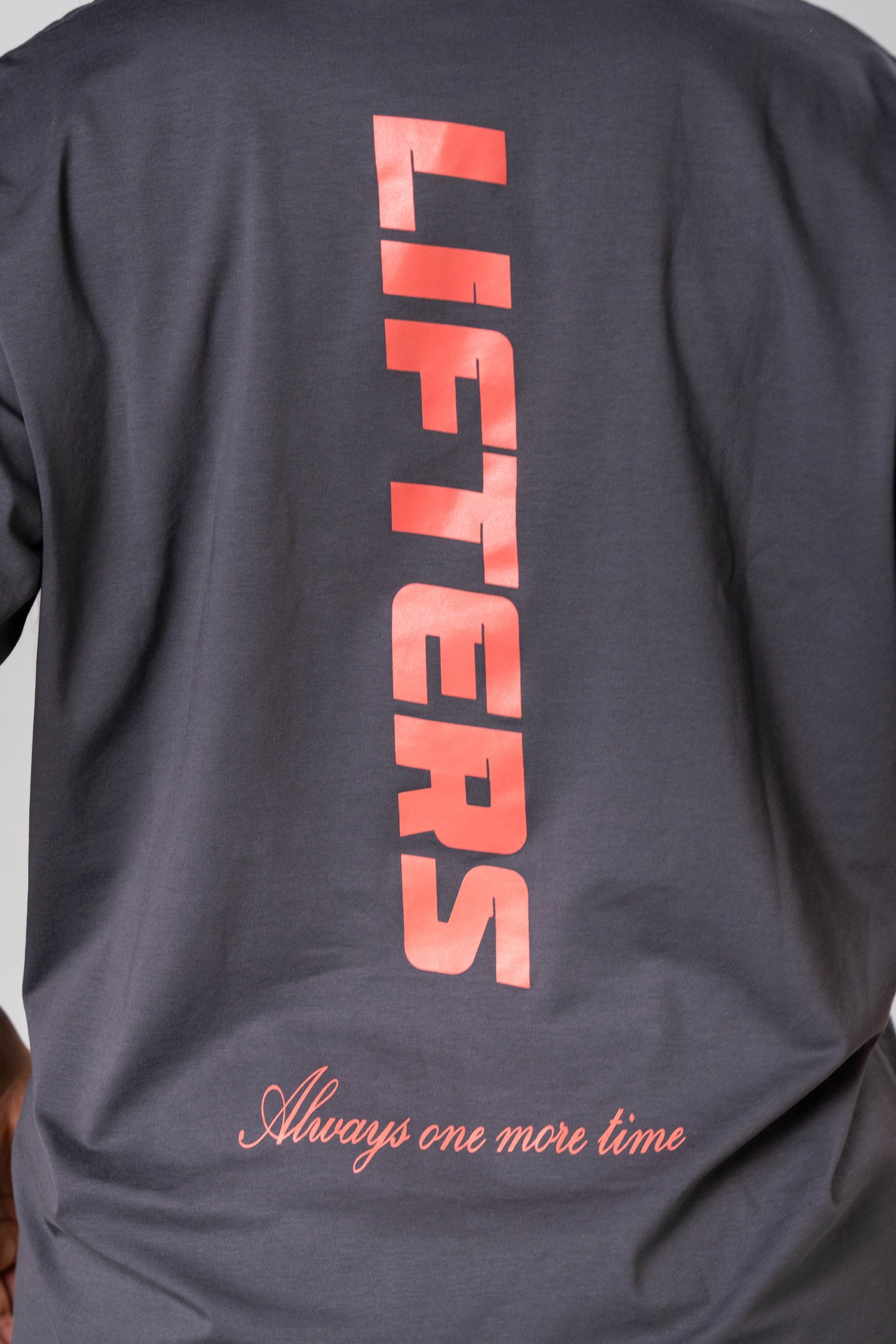 CAMISETA TRY AGAIN GRIS