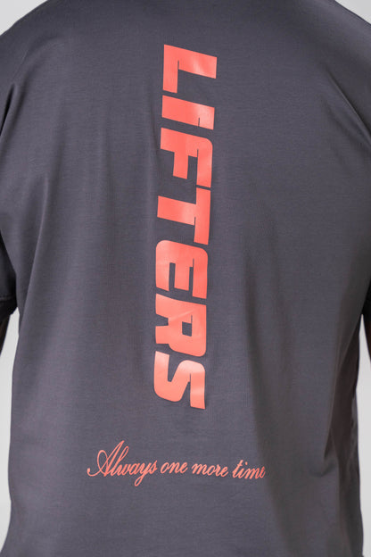 CAMISETA TRY AGAIN GRIS