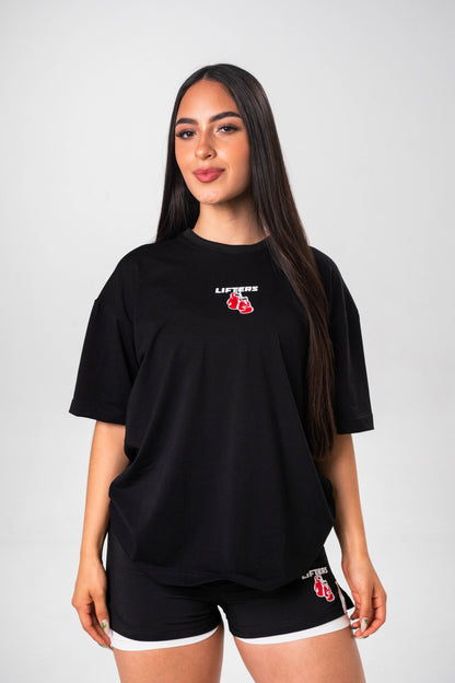 PANTALONETA CREED NEGRA MUJER