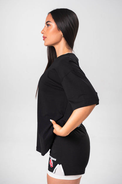 PANTALONETA CREED NEGRA MUJER