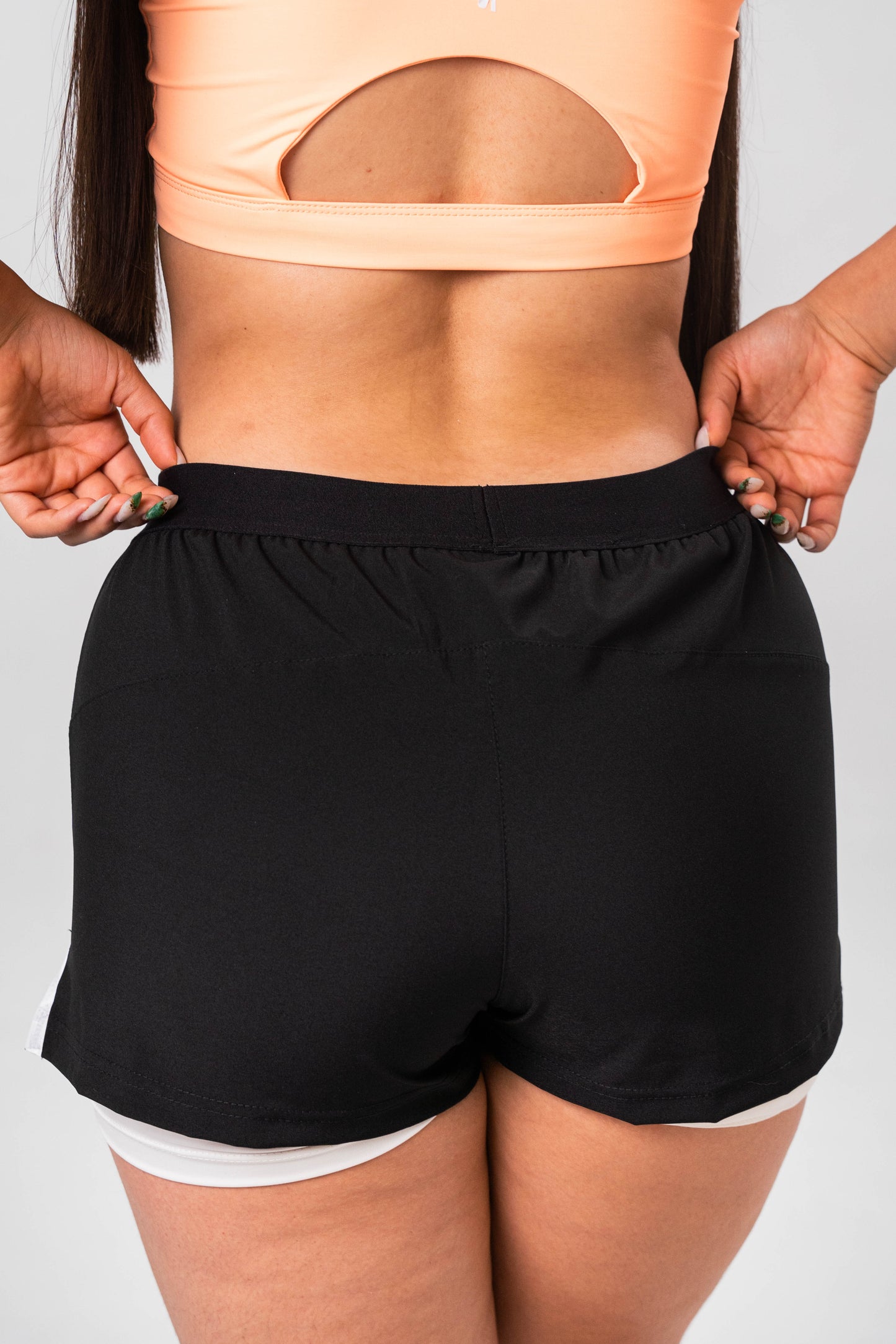 PANTALONETA CREED NEGRA MUJER