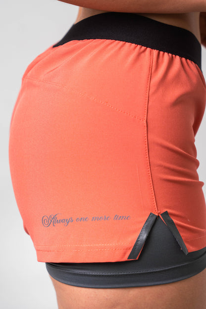 PANTALONETA TRY AGAIN SALMON MUJER