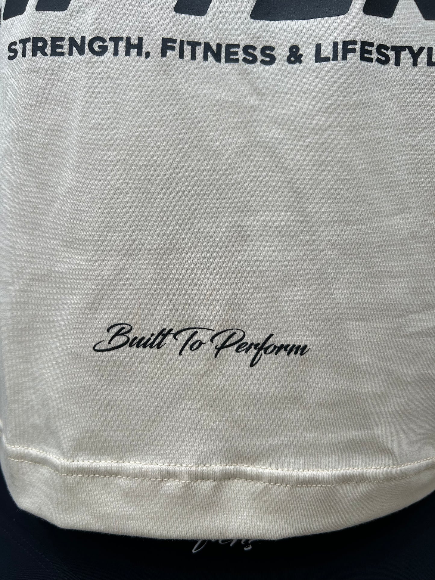 CROP TOP SHIFT BEIGE