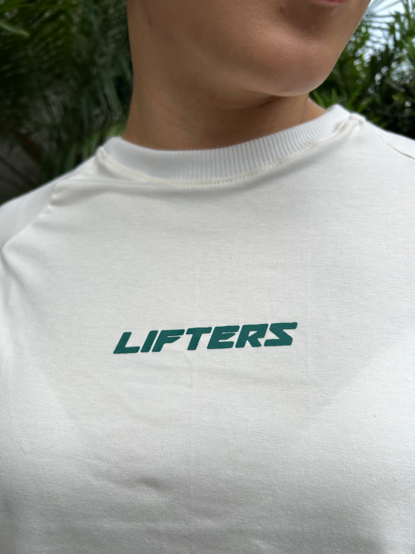 CROP TOP SHIFT MARFIL