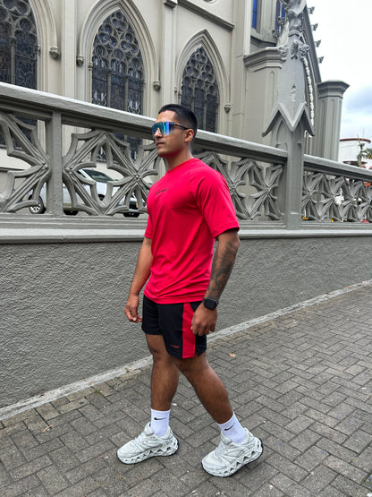 PANTALONETA SHIFT NEGRA - ROJO